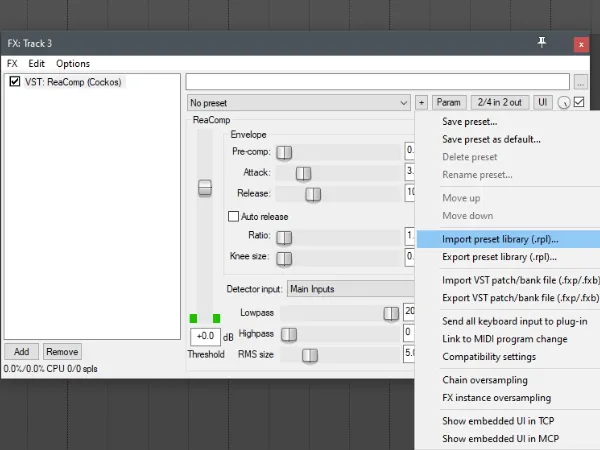 FX Permutator Presets